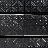 Комод <x> фанера-винтажный черный фасад-дуб от ARCHPOLE в Москве