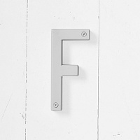 металлическая буква <F> от ARCHPOLE в Москве